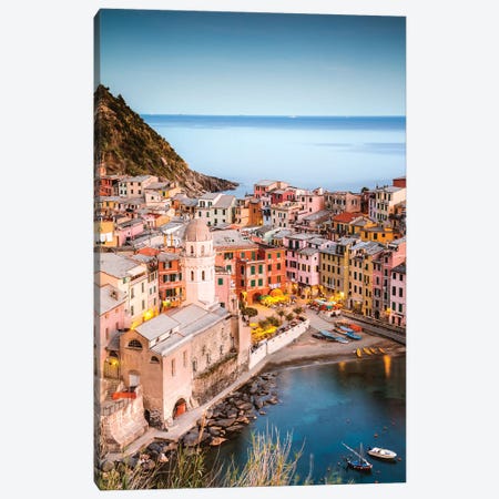 Vernazza, Cinque Terre, Italy II Canvas Print #TEO452} by Matteo Colombo Art Print