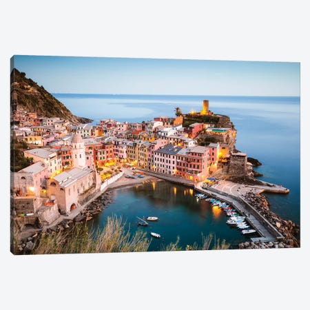 Vernazza, Cinque Terre, Italy III Canvas Print #TEO453} by Matteo Colombo Canvas Art Print