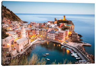 Vernazza, Cinque Terre, Italy III Canvas Art Print - Scenic & Nature Photography