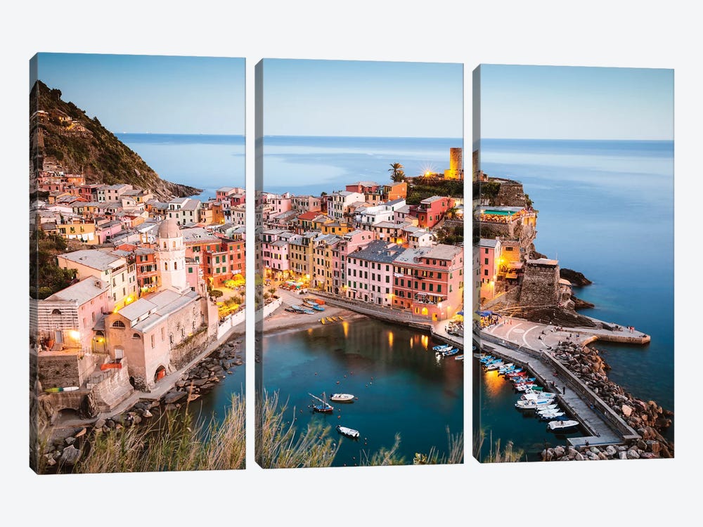 Vernazza, Cinque Terre, Italy III by Matteo Colombo 3-piece Art Print