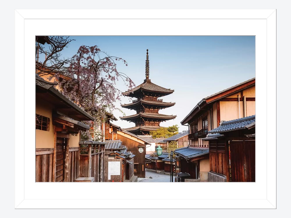 Yasaka Pagoda, Kyoto, Artwork iCanvas Matteo Colombo by | Canvas Japan
