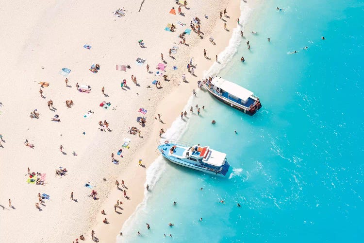 Beach Aerial, Greece II