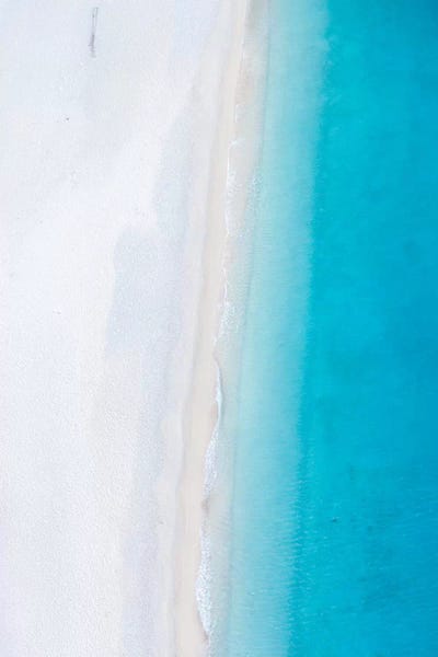 Large Coastal Art - Canvas Prints: Beach And Sea I by Matteo Colombo