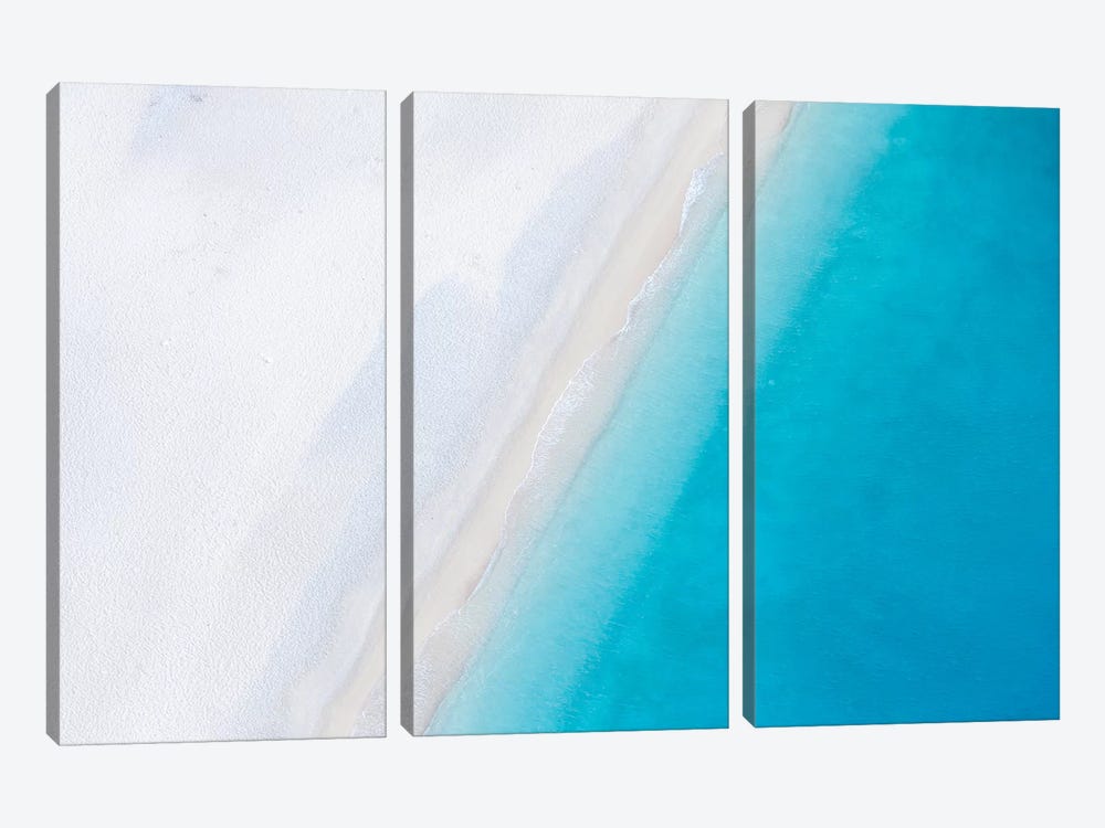 Beach And Sea II by Matteo Colombo 3-piece Canvas Artwork