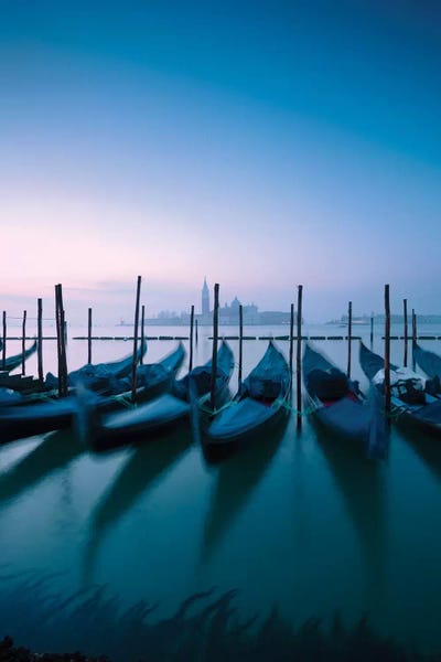 Veneto: Blue Hour In Venice II by Matteo Colombo