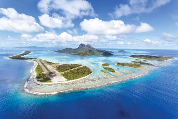 Oceania: Bora Bora island II by Matteo Colombo