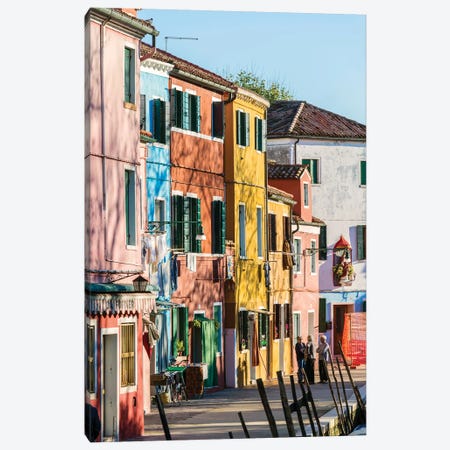 Burano, Venice Canvas Print #TEO475} by Matteo Colombo Canvas Wall Art