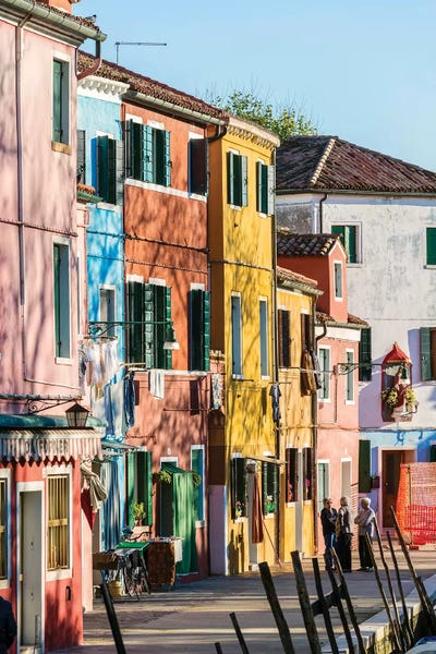Veneto: Burano, Venice by Matteo Colombo