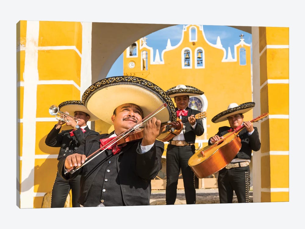 Mariachi In Mexico I by Matteo Colombo 1-piece Canvas Art