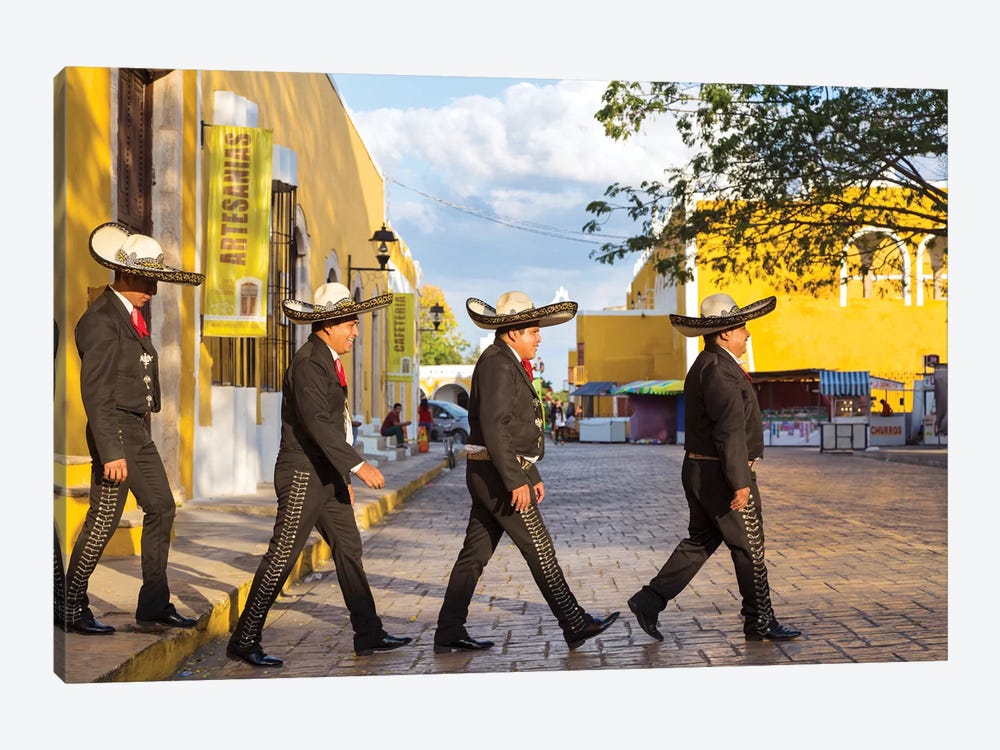 Mariachi In Mexico III by Matteo Colombo 1-piece Canvas Wall Art