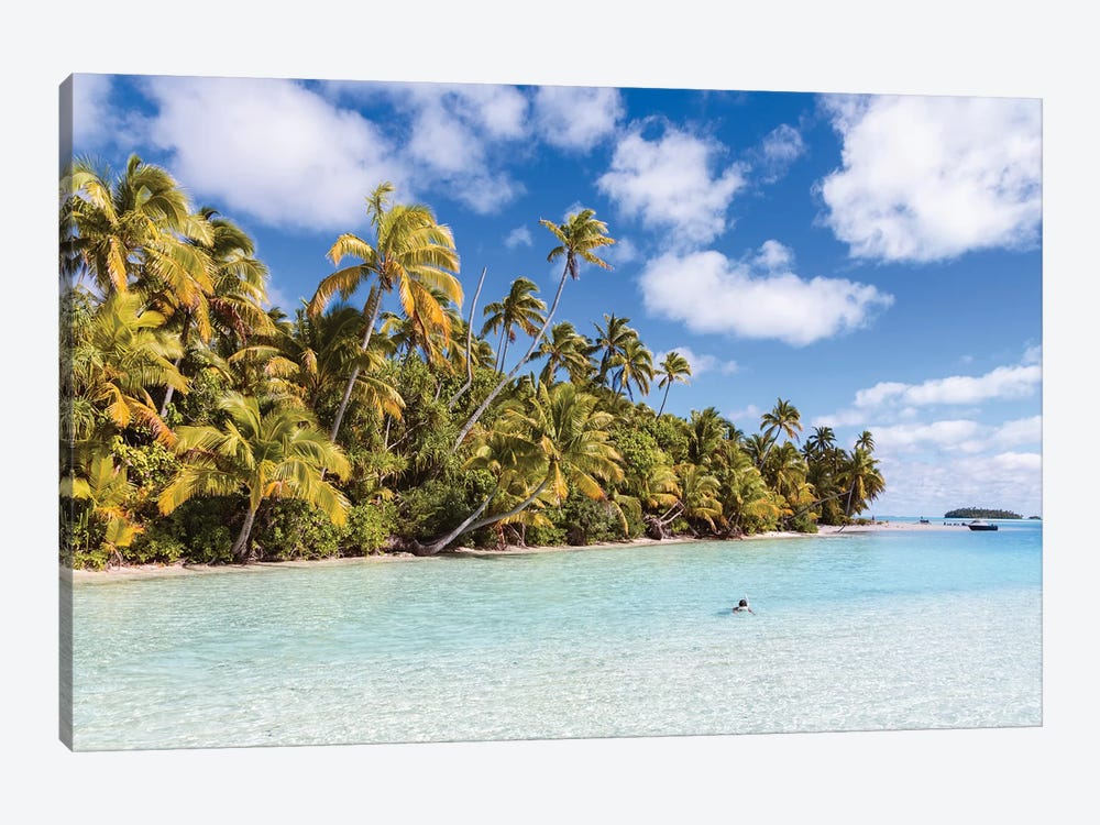 One Foot Island, Cook Islands I by Matteo Colombo 1-piece Canvas Wall Art