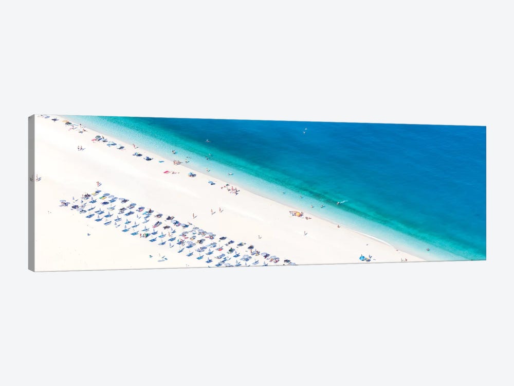 Aerial View Of Myrtos Beach II, Cephalonia, Ionian Islands, Greece by Matteo Colombo 1-piece Canvas Wall Art