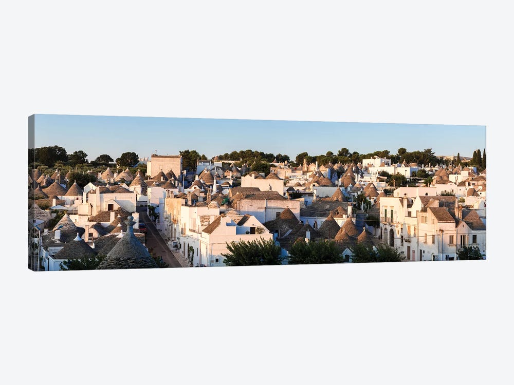 Panoramic Of Trulli Houses, Italy by Matteo Colombo 1-piece Canvas Artwork