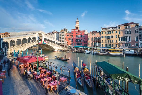 Matteo Colombo: Rialto Bridge, Venice by Matteo Colombo