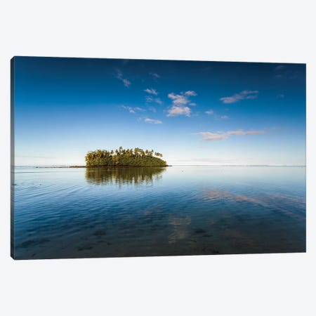 Sunrise in the Cook islands Canvas Print #TEO514} by Matteo Colombo Canvas Print