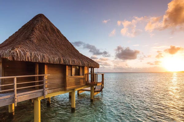 Places: Sunset In The Tropics, Bora Bora by Matteo Colombo