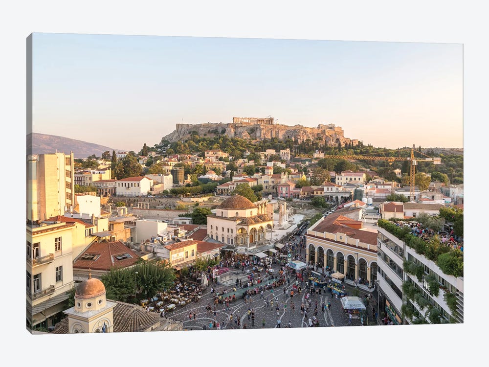 The Acropolis At Sunset, Athens, Greece by Matteo Colombo 1-piece Canvas Art Print