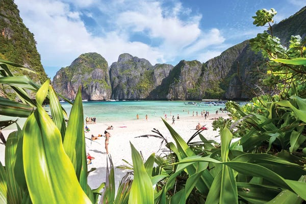 Thailand: The Beach, Phi Phi island, Thailand by Matteo Colombo