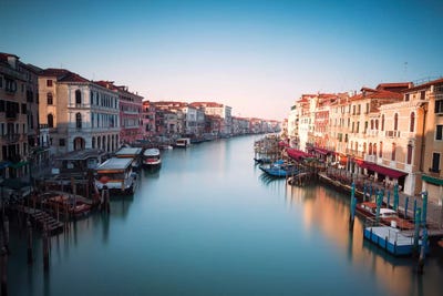 The Grand Canal, Venice, Italy by Matteo Colombo framed canvas print