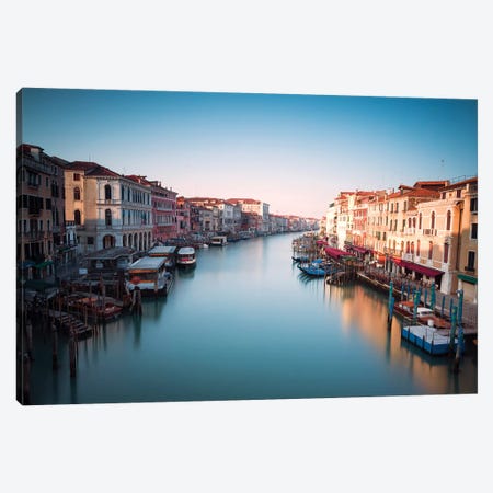 The Grand Canal, Venice, Italy Canvas Print #TEO522} by Matteo Colombo Art Print