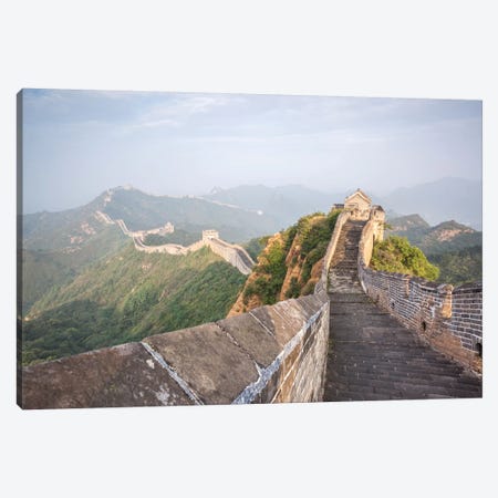 The Great Wall Of China Canvas Print #TEO523} by Matteo Colombo Art Print