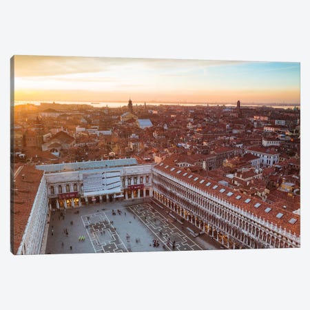 The Roofs Of Venice Canvas Print #TEO524} by Matteo Colombo Canvas Art