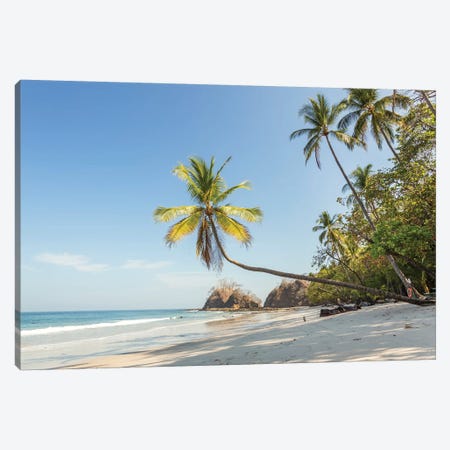 Tropical Beach, Costa Rica Canvas Print #TEO528} by Matteo Colombo Canvas Print
