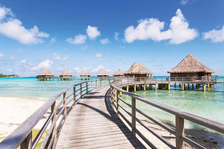 Water Villas, French Polynesia by Matteo Colombo wall art