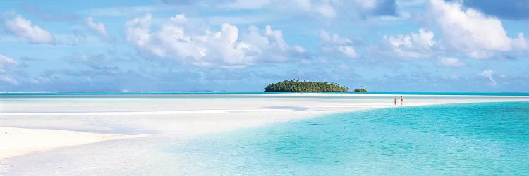 Aitutaki Lagoon Panoramic, Cook Islands