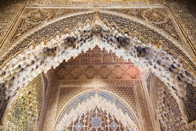 Arabesques In The Alhambra, Granada, Spain by Matteo Colombo wall art