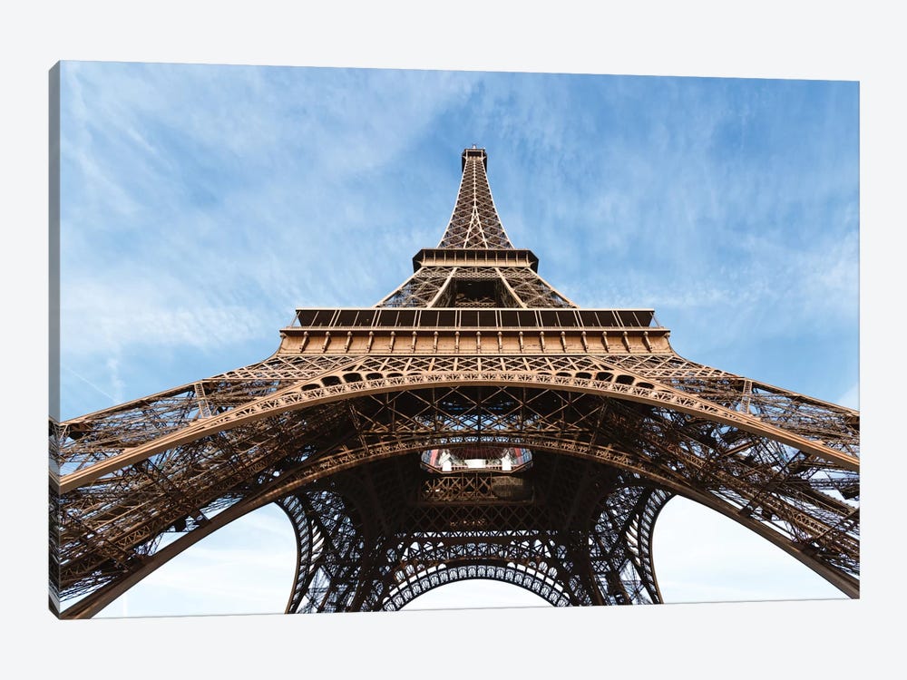Low Angle View Of Eiffel Tower, Paris, Ile-de-France, France by Matteo Colombo 1-piece Canvas Artwork