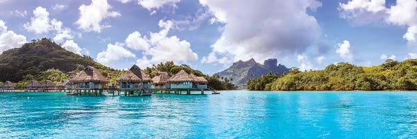 Islands: Bora Bora Panorama, French Polynesia by Matteo Colombo