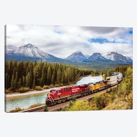 Canadian Pacific Railway, Alberta Canvas Print #TEO555} by Matteo Colombo Canvas Print