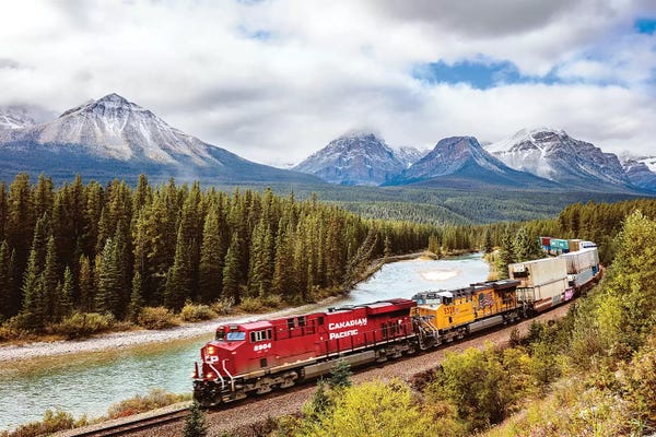 Railroads: Canadian Pacific Railway, Alberta by Matteo Colombo