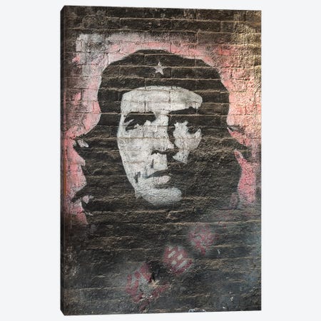 Che Guevara Murales Canvas Print #TEO558} by Matteo Colombo Canvas Art