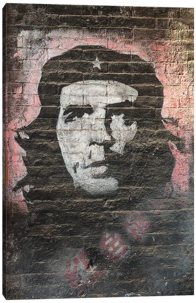 Che Guevara Murales Canvas Art Print - Che Guevara