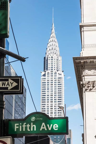 Chrysler Building, New York City by Matteo Colombo acrylic art print