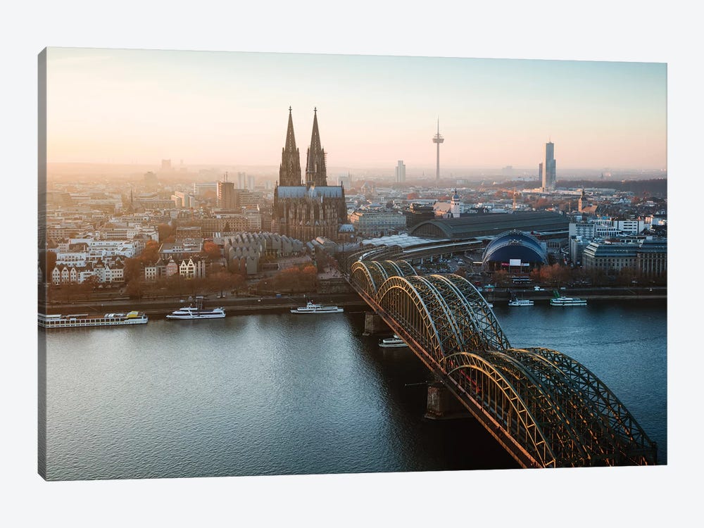 Cologne Skyline, Germany I by Matteo Colombo 1-piece Canvas Print