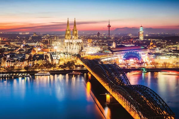 Germany: Cologne Skyline, Germany II by Matteo Colombo