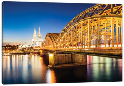 Cologne Skyline, Germany III Canvas Art Print - Cologne
