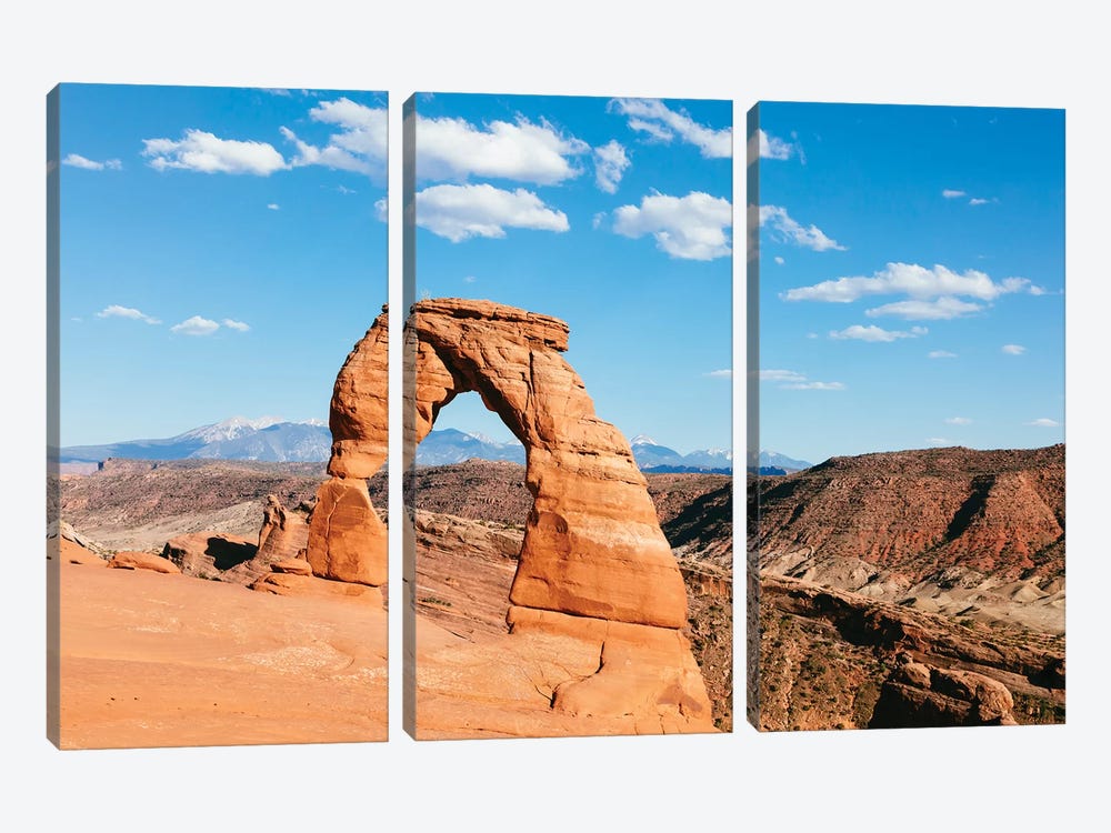 Delicate Arch Ii by Matteo Colombo 3-piece Canvas Art