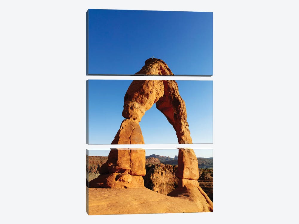 Delicate Arch Iii by Matteo Colombo 3-piece Canvas Art Print