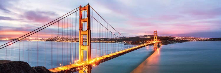 Golden Gate Bridge At Dawn, San Francisco