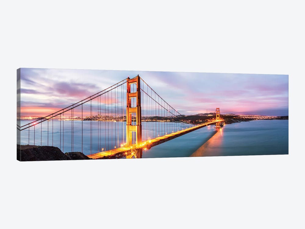 Golden Gate Bridge At Dawn, San Francisco by Matteo Colombo 1-piece Art Print