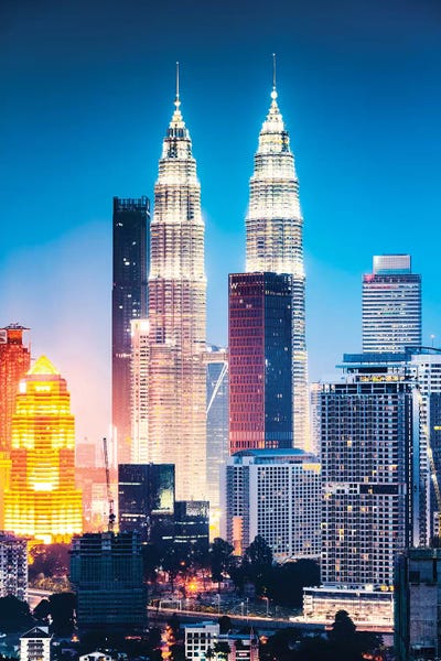 Malaysia: Kuala Lumpur Skyline, Malaysia V by Matteo Colombo