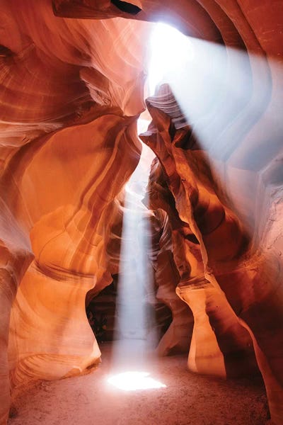 Light Show At Antelope Canyon by Matteo Colombo canvas print