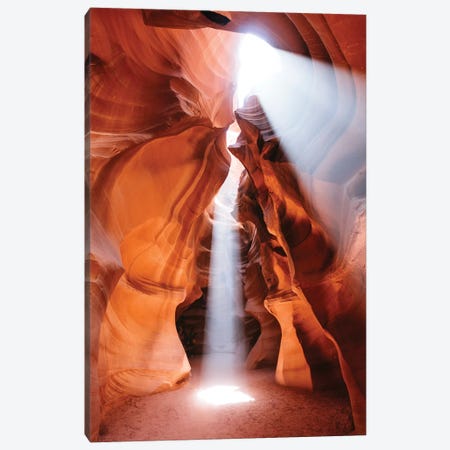 Light Show At Antelope Canyon Canvas Print #TEO594} by Matteo Colombo Canvas Print