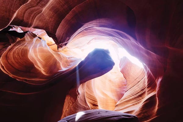 Arizona: Light Well, Antelope Canyon by Matteo Colombo
