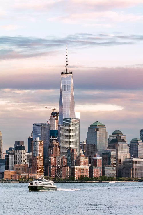 Manhattan Skyline From New Jersey