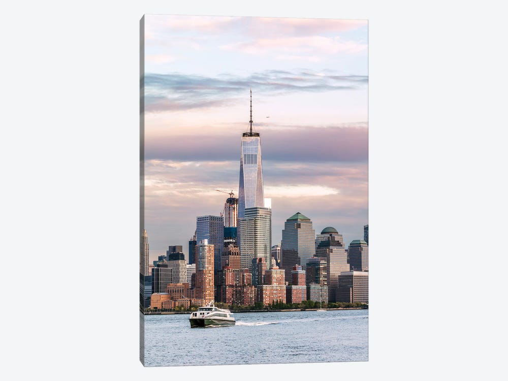 Manhattan Skyline From New Jersey by Matteo Colombo 1-piece Canvas Artwork